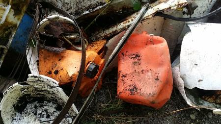 Sanacija črnega odlagališča – Banova jama 139